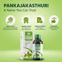 PANKAJA KASTHURI HERBALS Cough Syrup Tulsi - Pankaja - 100ml