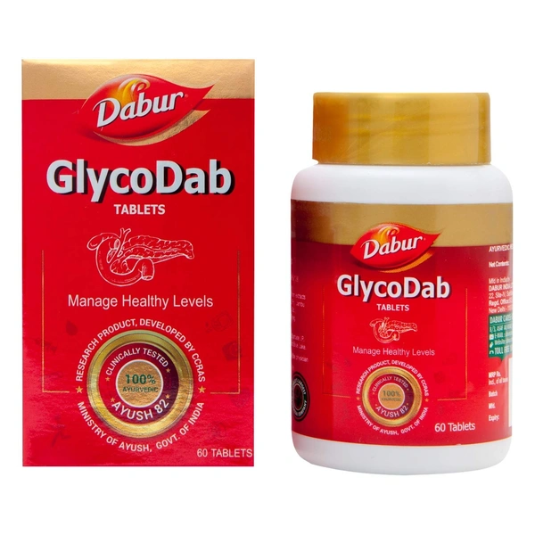 DABUR INDIA LIMITED Glycodab Tablet - Dabur  - 60Tablet