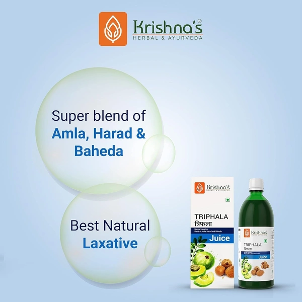 KRISHNA PHARMACY Triphala Juice - Krishna - 1000ML