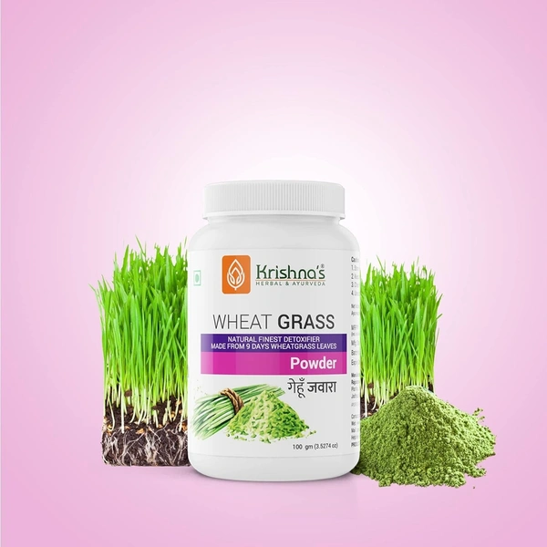 KRISHNA PHARMACY Wheat Grass Powder - Krishna - 100gm