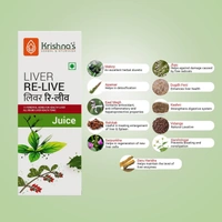 KRISHNA PHARMACY Liver Re-Live Juice - Krishna'S - 500ml