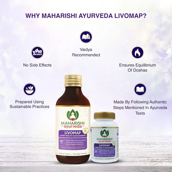 MAHARISHI AYURVEDA  Livomap Syrup - Maharishi - 200ml