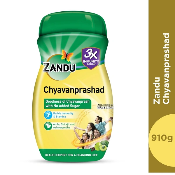 ZANDU PHARMACEUTICAL Chyavanprashad Sugar Free - Zandu  - 900Gm