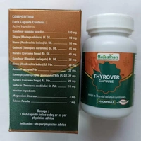 RAJASTHAN HERBALS  Thyrover Capsules - Rajasthan - 30 Capsules