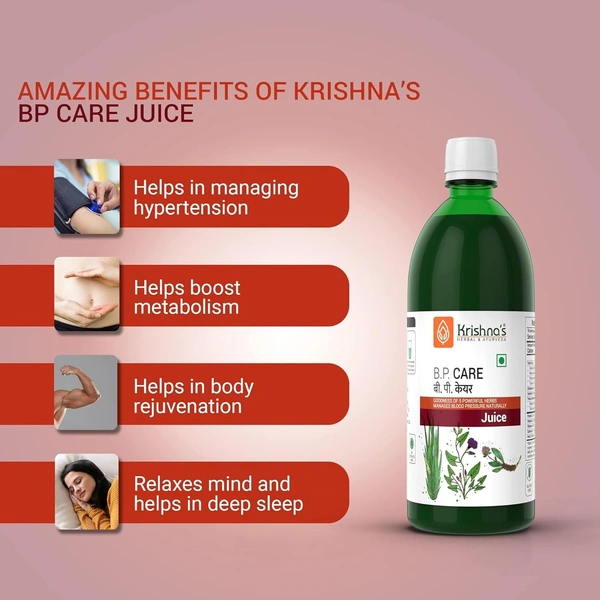 KRISHNA PHARMACY B.P.Care Juice - Krishna  - 500Ml