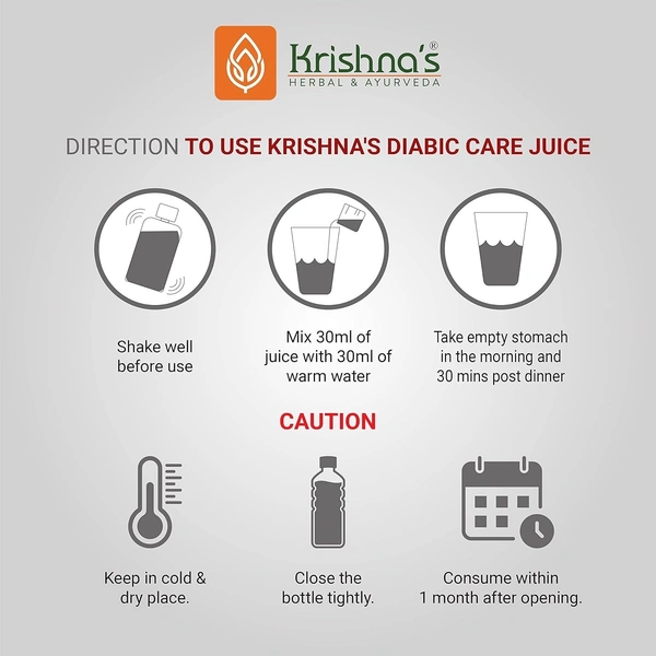 KRISHNA PHARMACY Diabic Care Juice - Krishna - 1Ltr