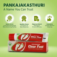 PANKAJA KASTHURI HERBALSg Clear Foot Cream - Pankaja - 25g
