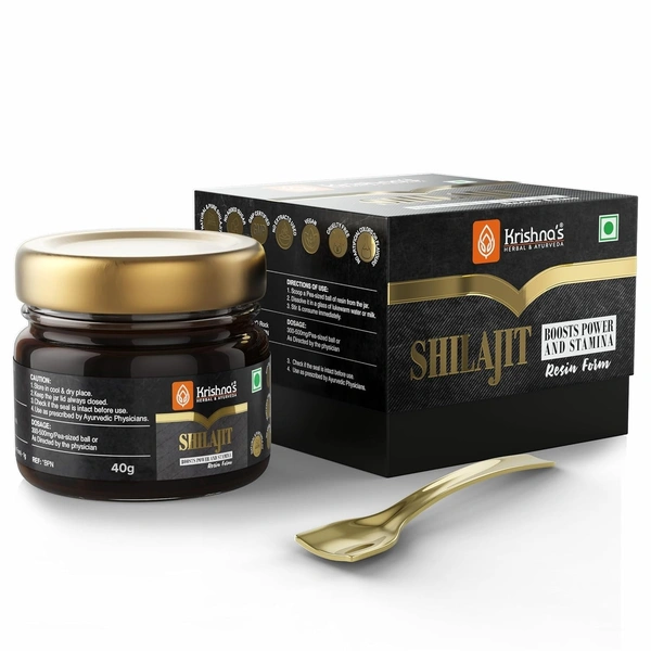 KRISHNA PHARMACY Shudh Shilajit - Krishna - 40GM