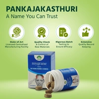 PANKAJA KASTHURI HERBALS Mygrane Tablet - Pankaja - 30 Tablets