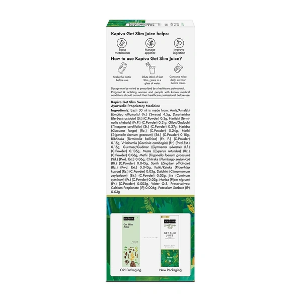 KAPIVA Get Slim Juice  - Kapiva - 1l