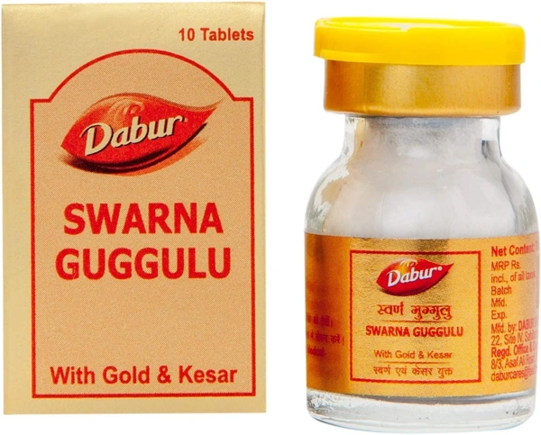 DABUR INDIA LIMITED Swarna Guggulu - Dabur  - 10Tablet