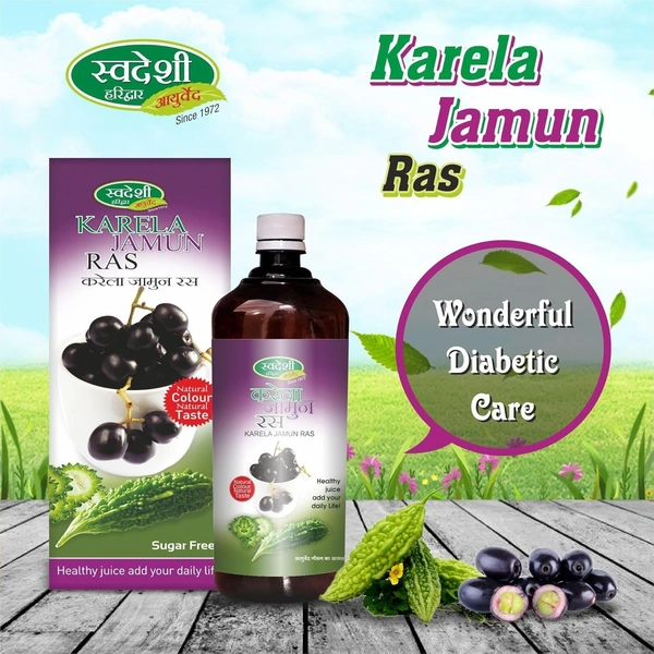 SWADESHI AYURVED Karela Jamun Ras - Swadeshi - 500ML