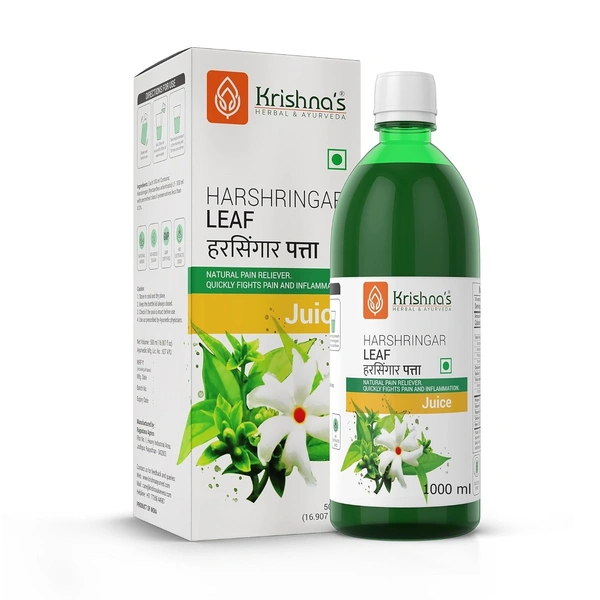 KRISHNA PHARMACY Harshringar Leaf Swaras - Krishna - 1000ml