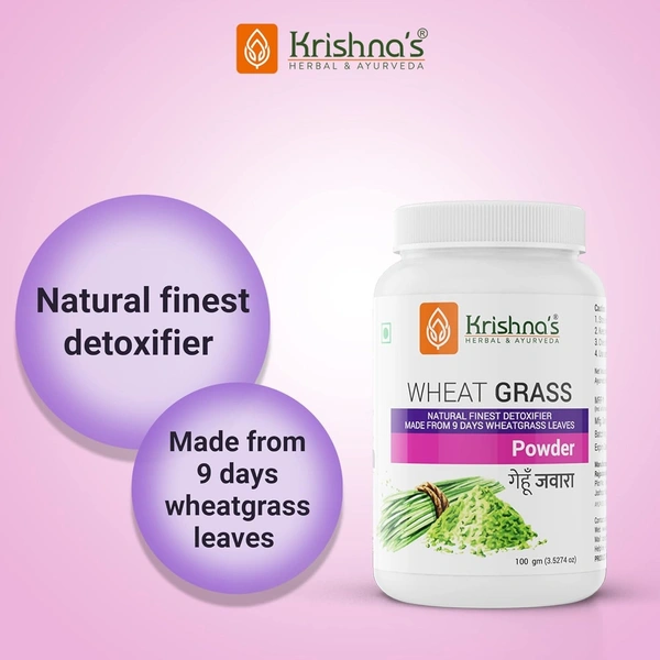 KRISHNA PHARMACY Wheat Grass Powder - Krishna - 100gm