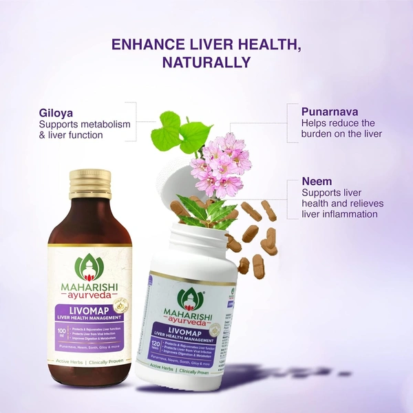 MAHARISHI AYURVEDA  Livomap Syrup - Maharishi - 200ml