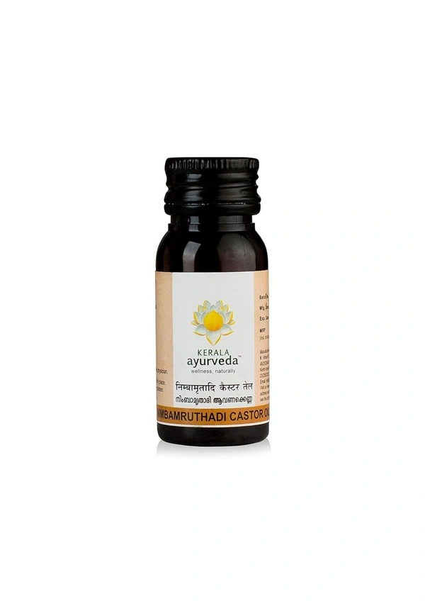 Kerala Ayurveda Nimbamruthadi Castor Oil - Kerala - 30ml