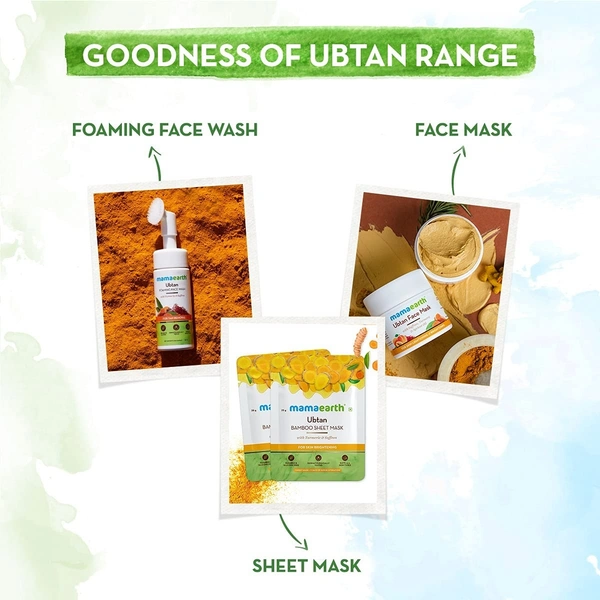 MAMA EARTH Ubtan Oil Free Face Moisturizer - Mama Earth - 80G