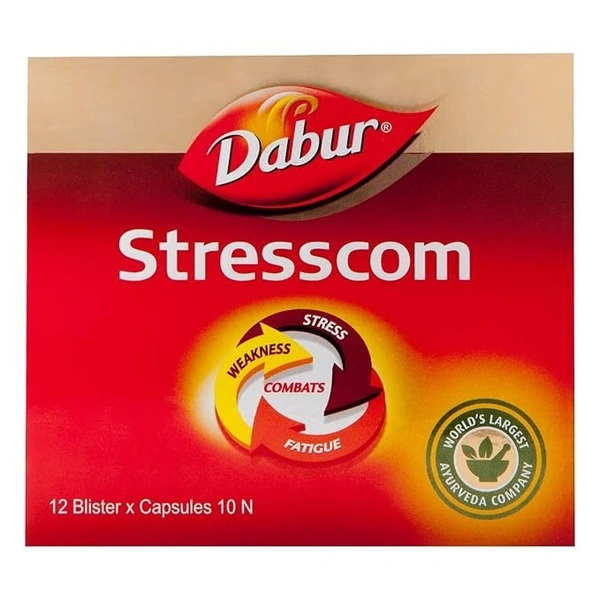 DABUR INDIA LIMITED Stresscom Capsulr - Dabur  - 10Capsule