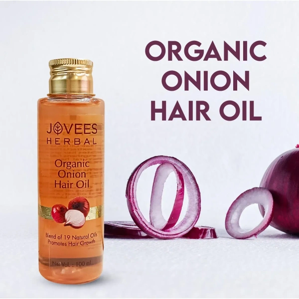 JOVEES HERBAL CARE Organic Onion Hair Oil - Jovees - 100ml