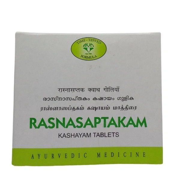 AVN AYURVEDA FORMULA Rasnasaptakam Kashayam Tablet - Avn Ayurveda - 100Tablet