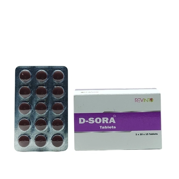 REVINTO LIFE SCIENCE D-Sora Tablet - Revinto  - 150Tablet