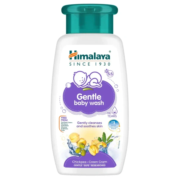 HIMALAYA DRUGS Baby Gentle Wash - Himalaya - 200Ml