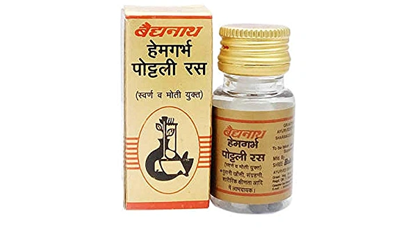 BAIDYANATH  Hemgarbha Pottali Ras - Baidyanath - 5Tablet