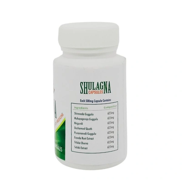 AYUR ASHRAMA PHARMACEUTICALS Shulagna Capsule - Ayur Ashrama - 60Capsule