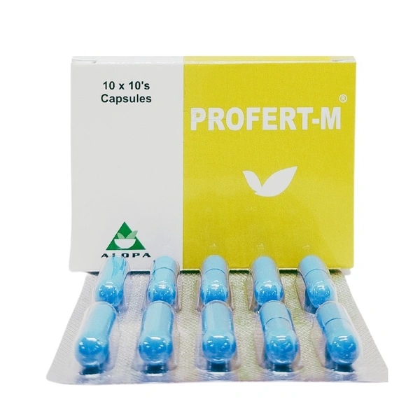 ALOPA HERBAL HEALTHCARE Profert M Capsule - Alopa - 100 Capsule