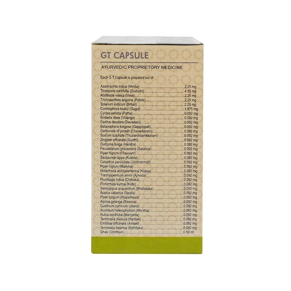  Kerala Ayurveda GT Capsules - Kerala  - 100Capsules