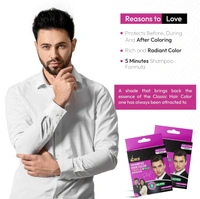 V CARE HERBAL CONCEPTS Shampoo Hair Colur (Triple Plus) - V Care - 180Ml