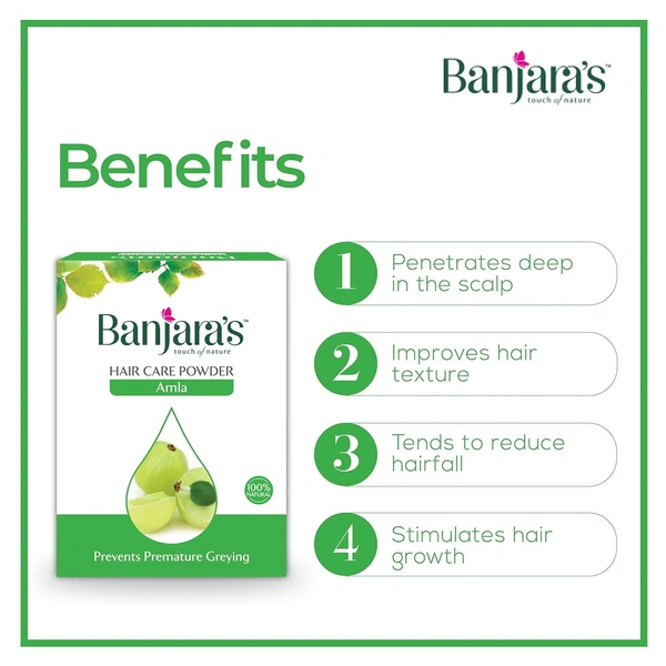 BANJARA'S Amla Hair Care Powder - Banjara - 100gm