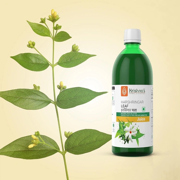 KRISHNA PHARMACY Harshringar Leaf Swaras - Krishna - 1000ml