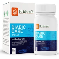 KRISHNA PHARMACY Diabic Care Tablets - Krishna'S - 80 Tablet