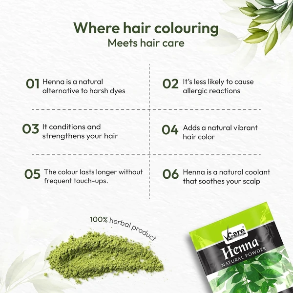 V CARE HERBAL CONCEPTS Henna Powder - V Care - 100Gm