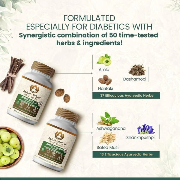 MAHARISHI AYURVEDA  Amrit Kalash Dual Pack Sugarfree - Maharishi - 60Tablets