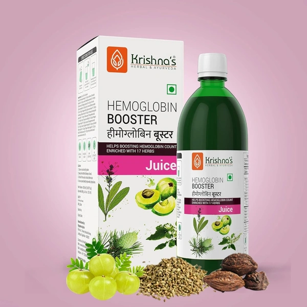 KRISHNA PHARMACY Hemoglobin Booster Syrup - Krishna - 500ml