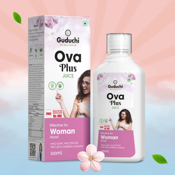 GUDUCHI THE AYURVEDI Ova Plus Juice - Guduchi - 500ml