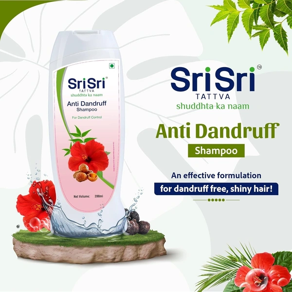 SRI SRI AYURVEDA Anti Dandruff Shampoo  - Sri Sri - 200Ml