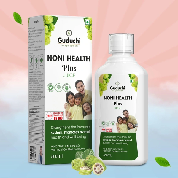 GUDUCHI THE AYURVEDI Noni Health Plus Juice - Guduchi - 500ml