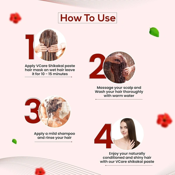 V CARE HERBAL CONCEPTS Shikkai Paste - V Care - 75Gm