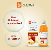 KRISHNA PHARMACY Apple Cider Syp - Krishna - 1Ltr