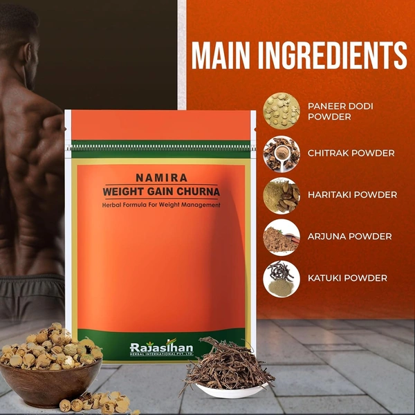 RAJASTHAN HERBALS  Namira Weight Gain Churna - Rajasthan - 120gm