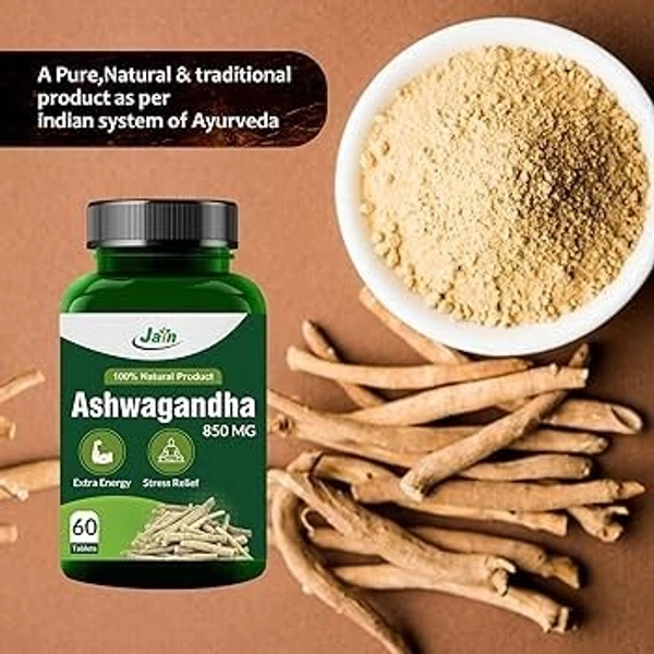 DR.JAIN  Ashwagandha Tablet - Dr. Jain - 60Tablet