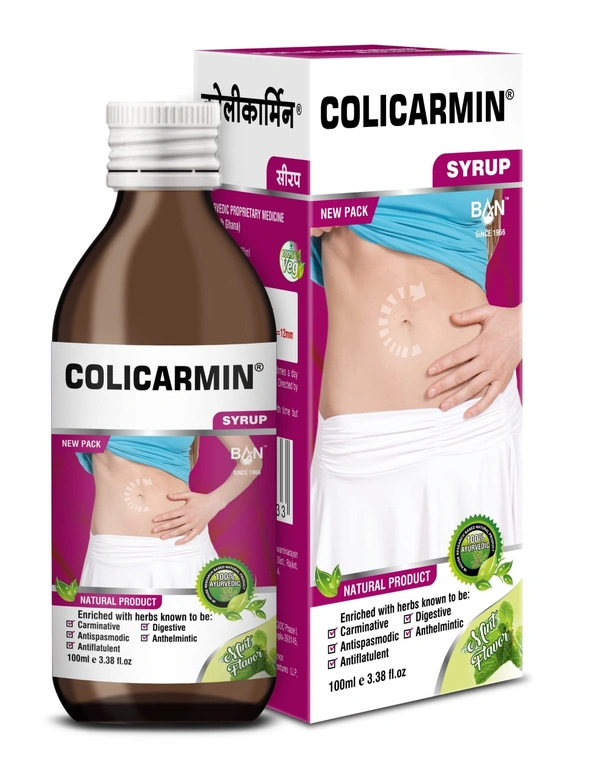 BAN LABS Colicarmin Syrup - Ban Lab - 100Ml