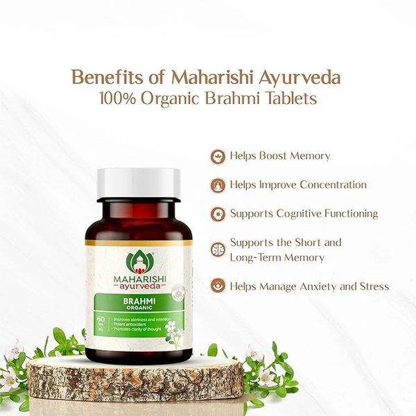 MAHARISHI AYURVEDA  Brahmi Tablet - Maharishi - 60Tablets