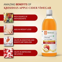 KRISHNA PHARMACY Apple Cider Syp - Krishna - 1Ltr