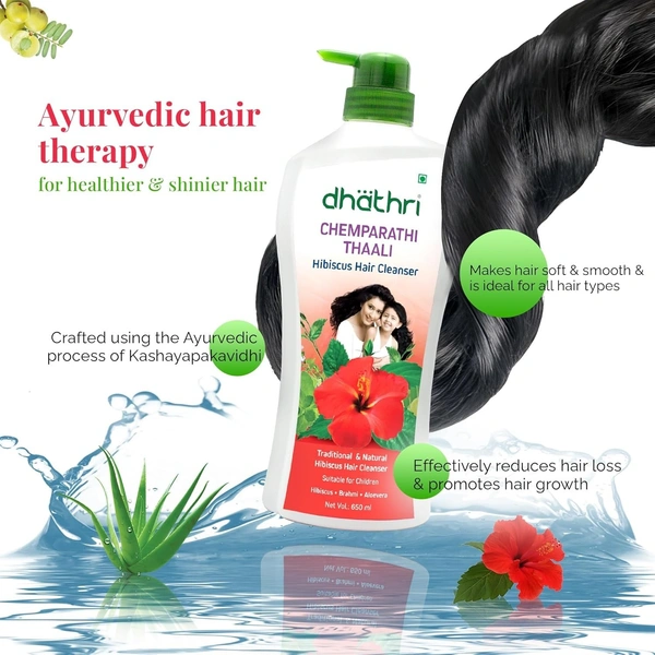 WARRIES HOSPITAL Dhathri Chemparathi Thaali Shampoo - Warries - 100Ml