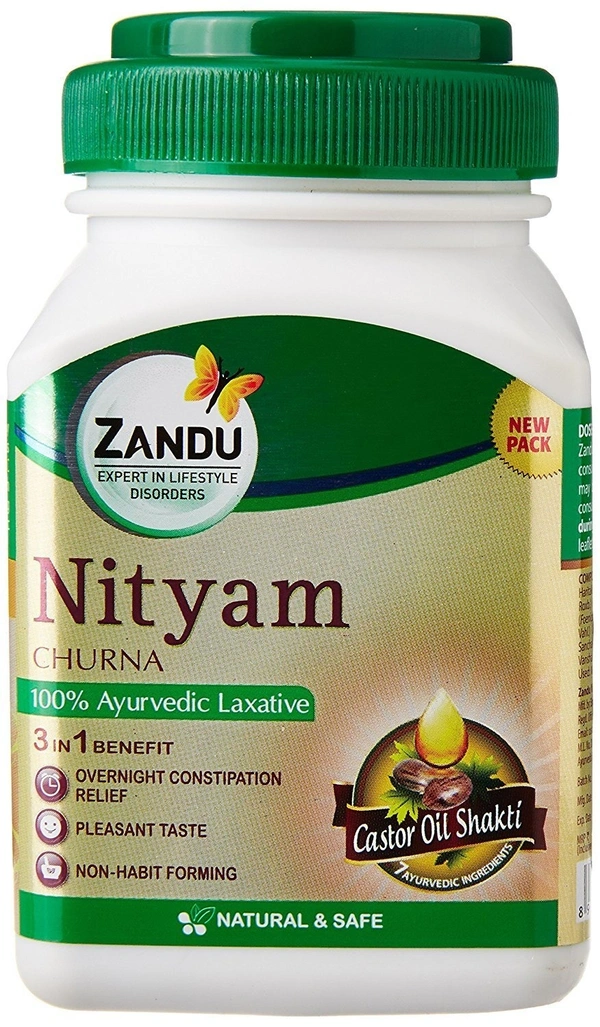 ZANDU PHARMACEUTICAL Nityam Churna - Zandu  - 50Gm
