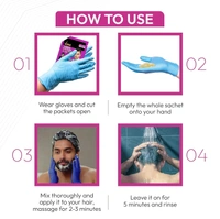 V CARE HERBAL CONCEPTS Shampoo Hair Colur (Triple Plus) - V Care - 180Ml